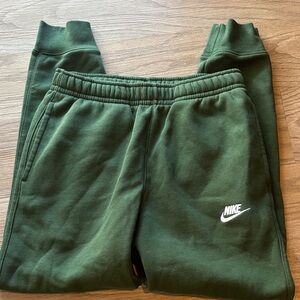 Nike Dark Green Joggers size small
